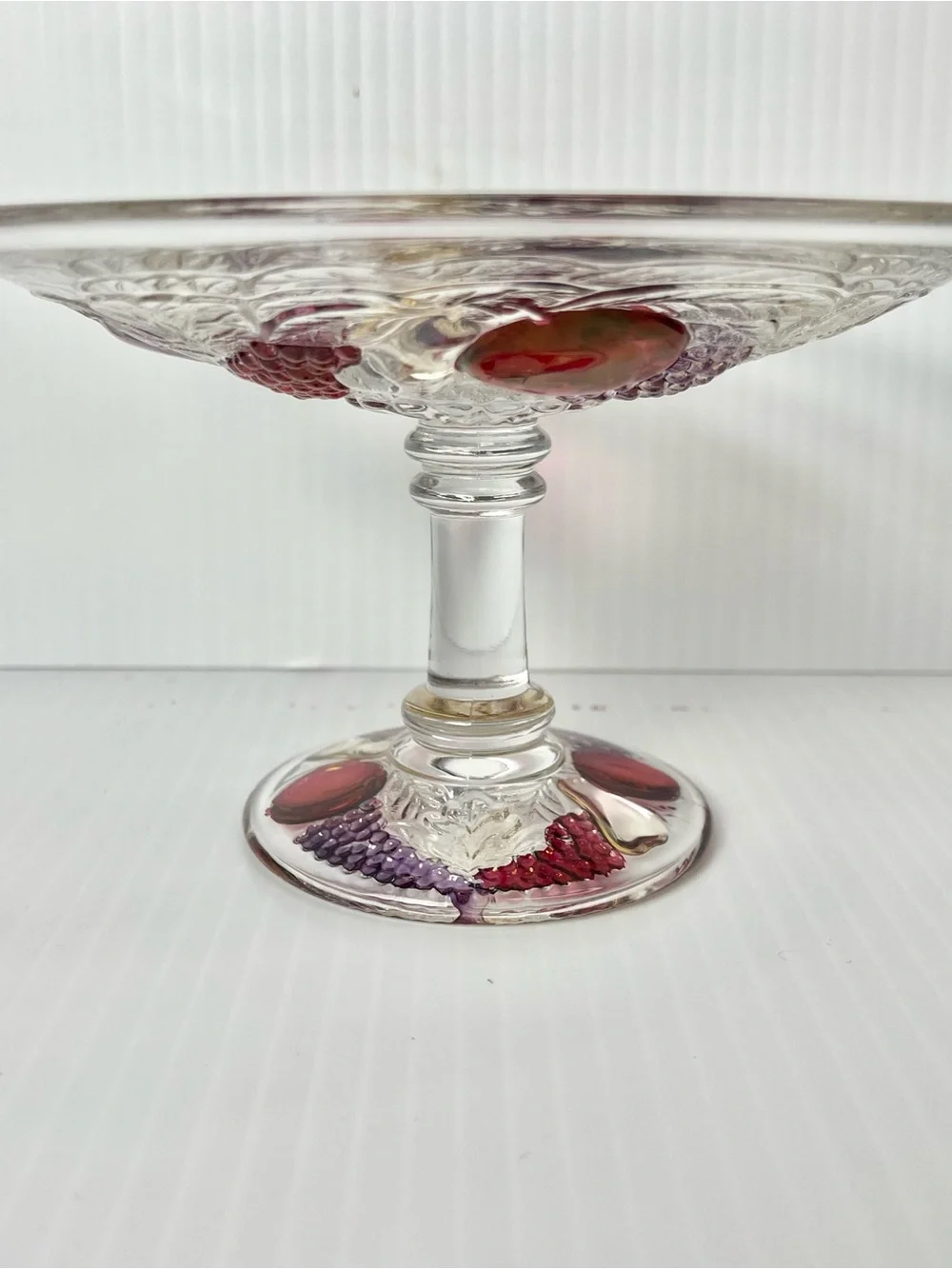 Vintage Westmoreland Della Robbia Compote/Footed Mint Dish